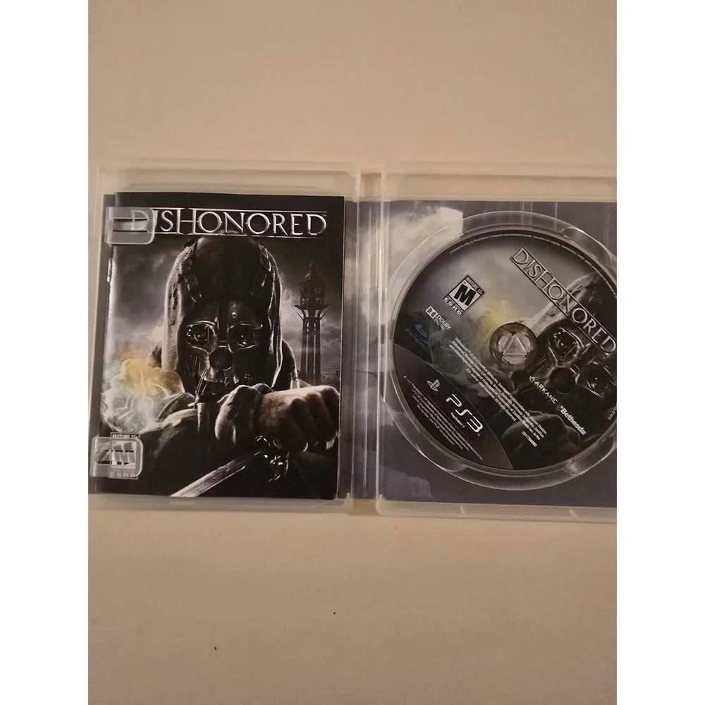 Dishonored Video Game For PlayStation 3 PS3 2012 Includes Game And Case